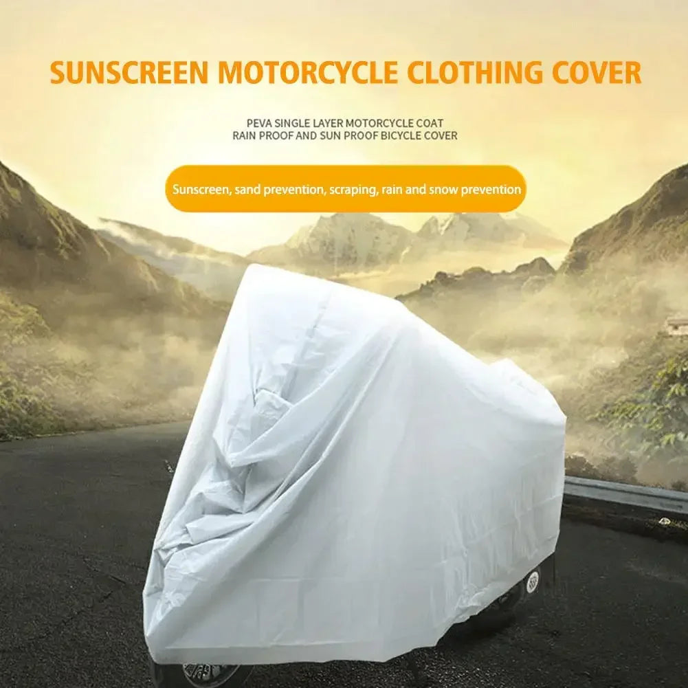Funda Protectora para Moto y Scooter – Impermeable, Anti polvo y Resistente al Sol (Uso Interior y Exterior)