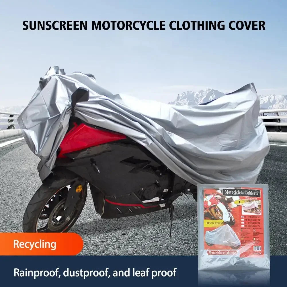 Funda Protectora para Moto y Scooter – Impermeable, Anti polvo y Resistente al Sol (Uso Interior y Exterior)