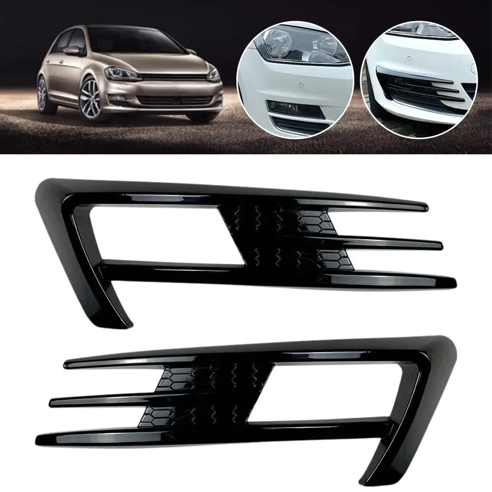 Cuchillas de viento decorativas para faros antiniebla – Compatibles con Volkswagen Golf 7 (2013-2016)