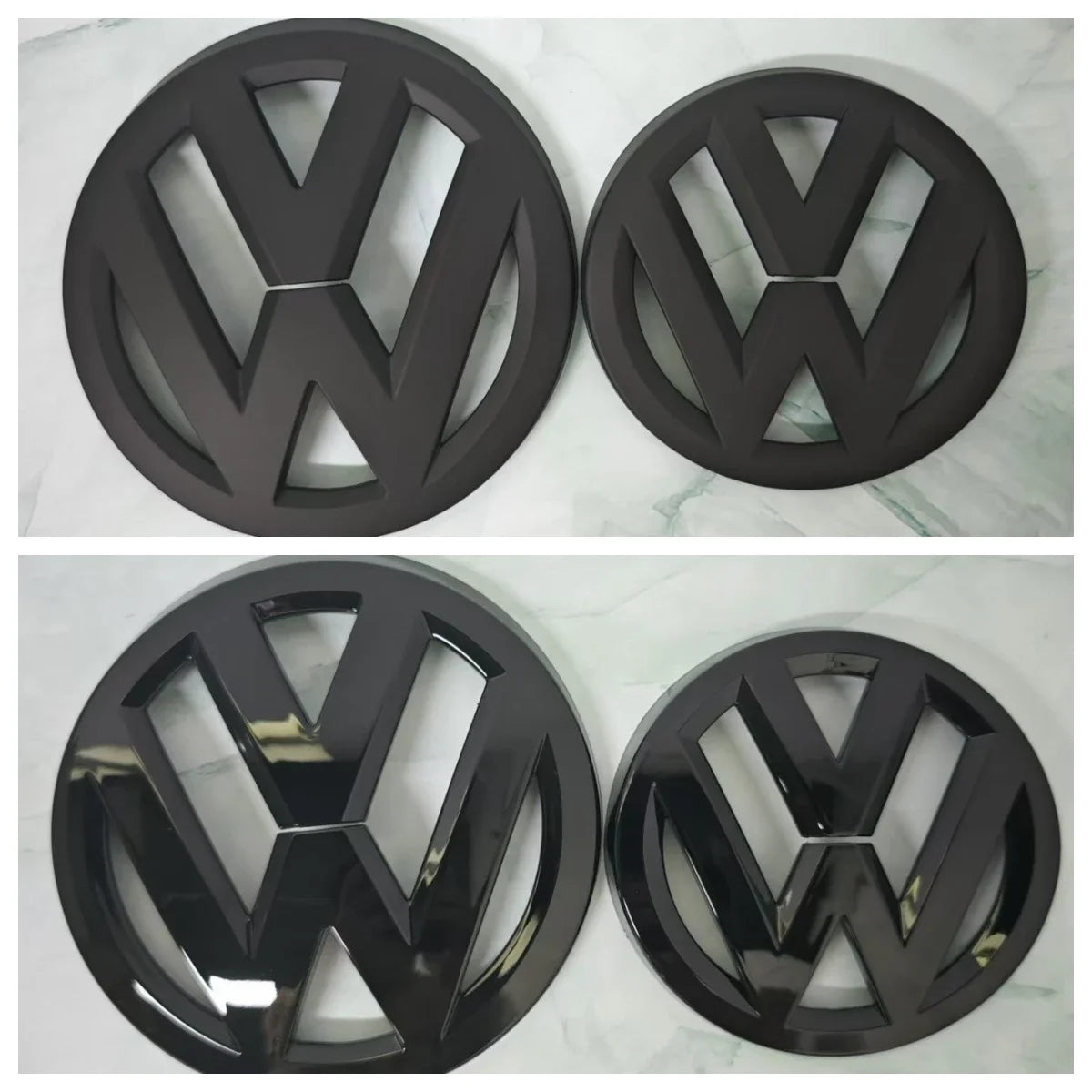 Emblema 3D Negro para Volkswagen Golf y Polo MK6-MK7.5