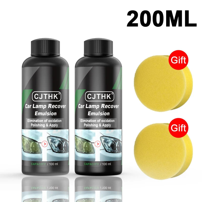 Kit Reparador de Faros para Autos – Elimina Rayones y Amarillamiento