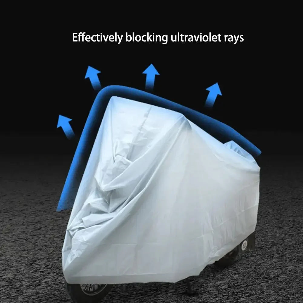 Funda Protectora para Moto y Scooter – Impermeable, Anti polvo y Resistente al Sol (Uso Interior y Exterior)