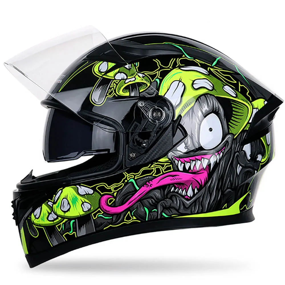 Casco Integral HELMET Seguridad, Estilo y Versatilidad en Cada Ruta