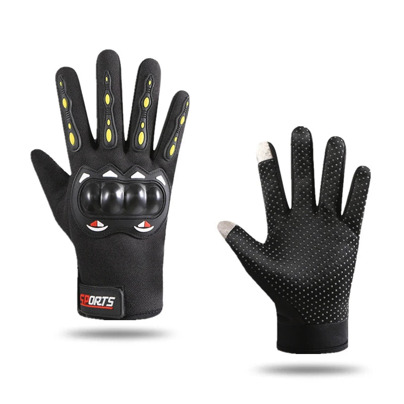 🧤Guantes de Moto Táctiles y Antigolpes – Protección Total