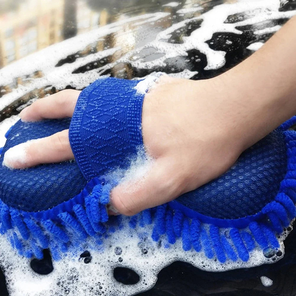 Esponja de Microfibra para Limpieza de Coches y Hogar
