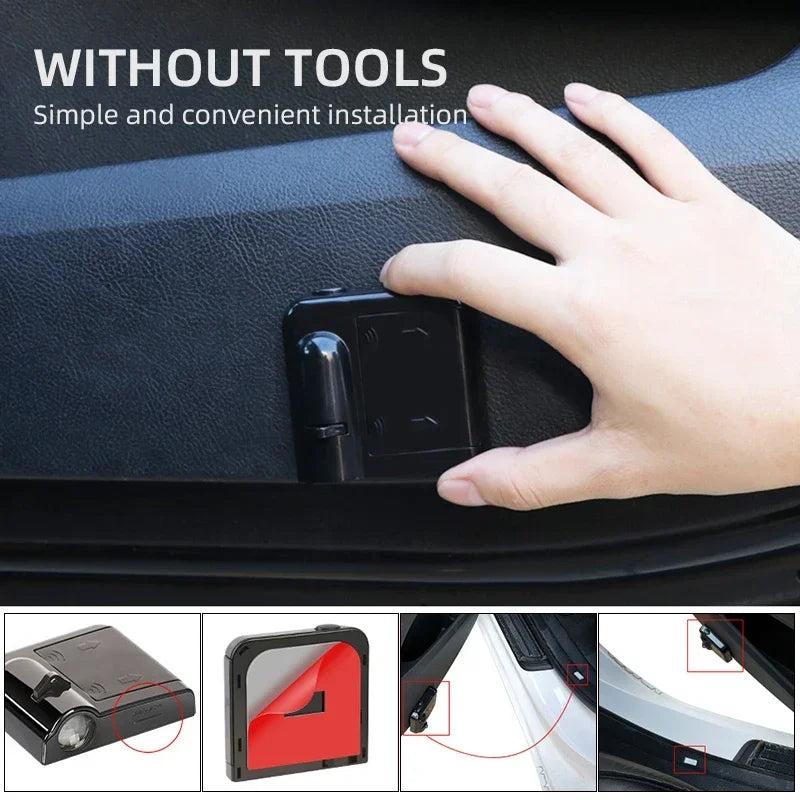 Luz de Bienvenida LED con Logo Proyector – “Ghost Shadow” para Puertas de Coche Volkswagen