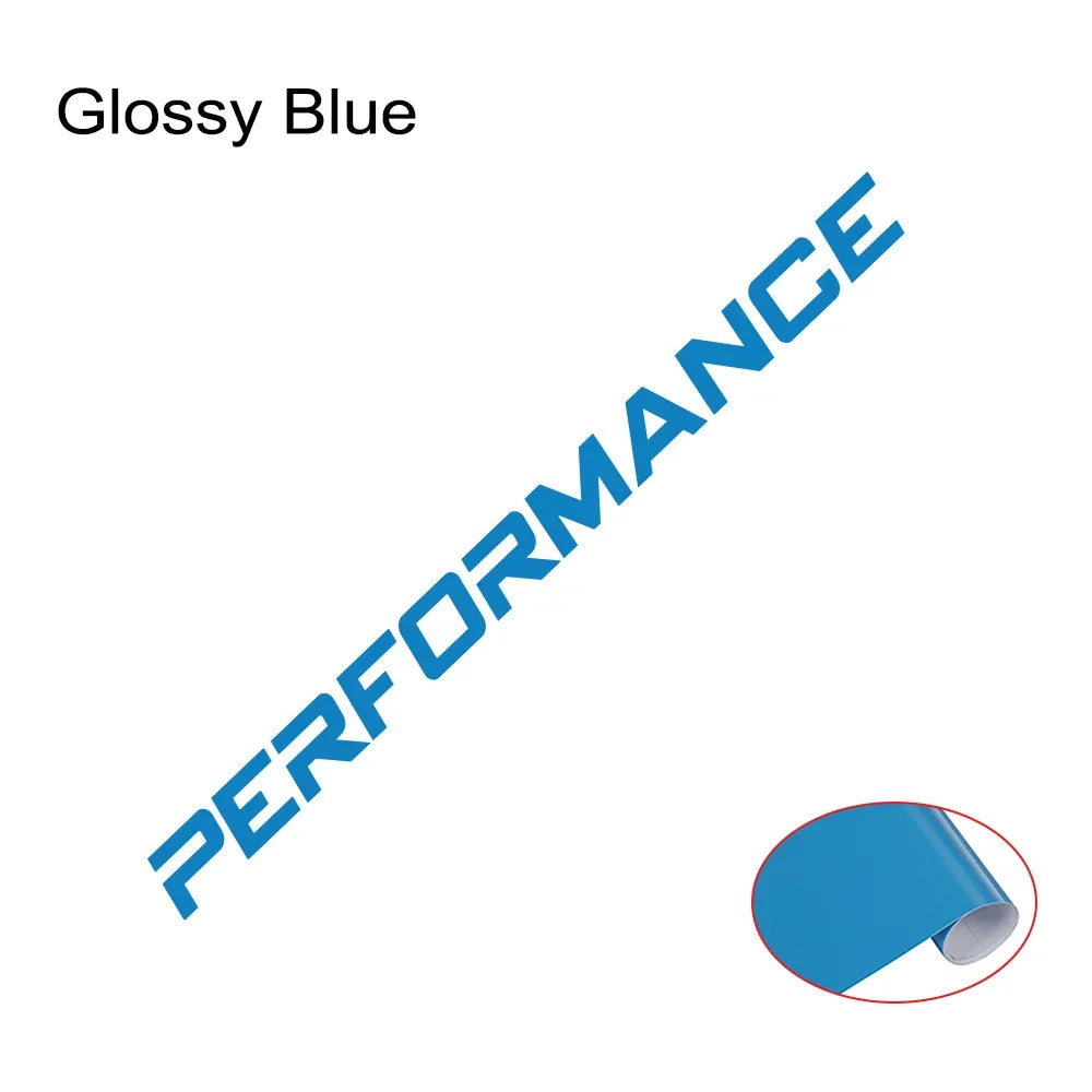 Vinilo Gráfico “Performance” para Parabrisas – Estilo Deportivo y Tuning (9,8 cm x 6,8 cm)