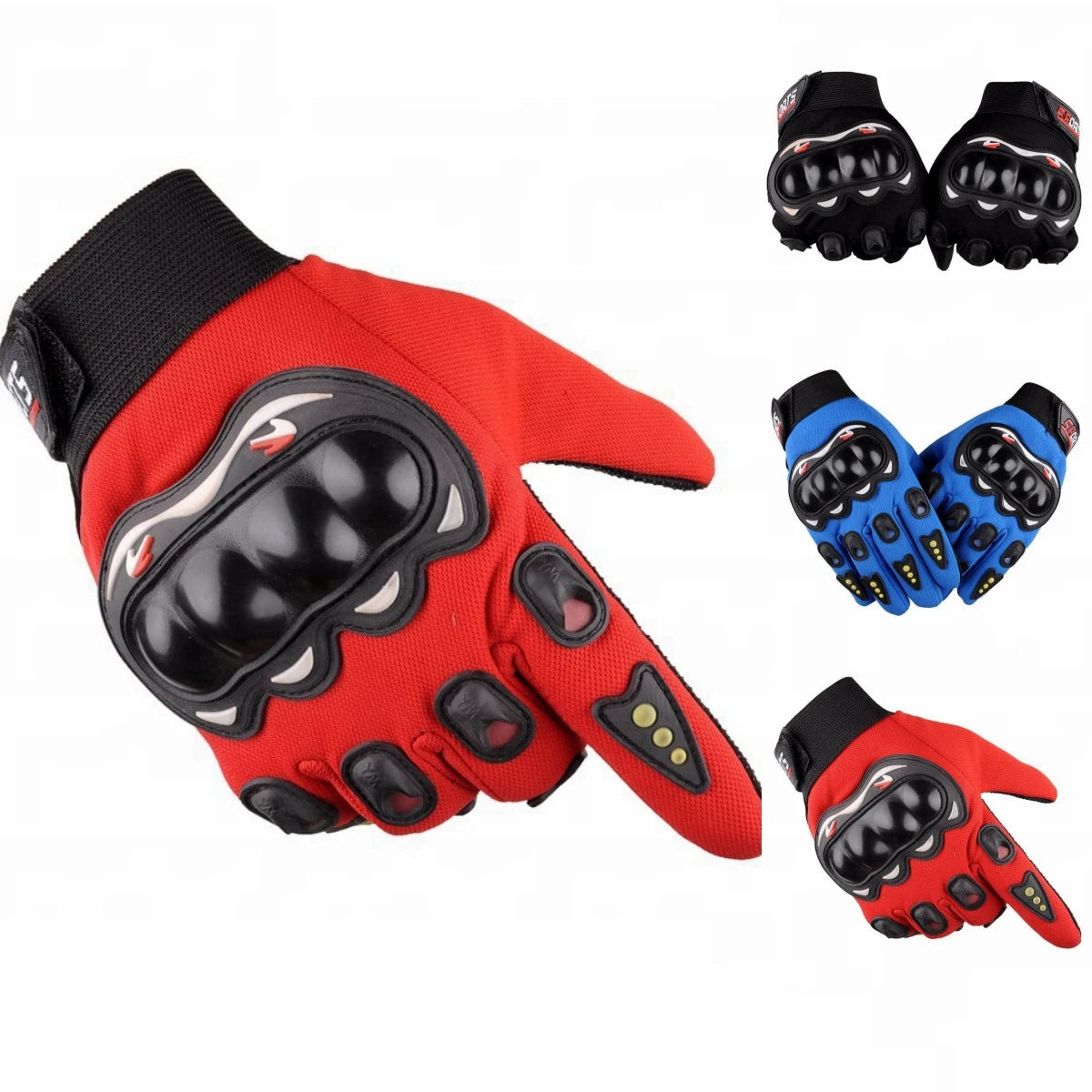 🧤Guantes de Moto Táctiles y Antigolpes – Protección Total