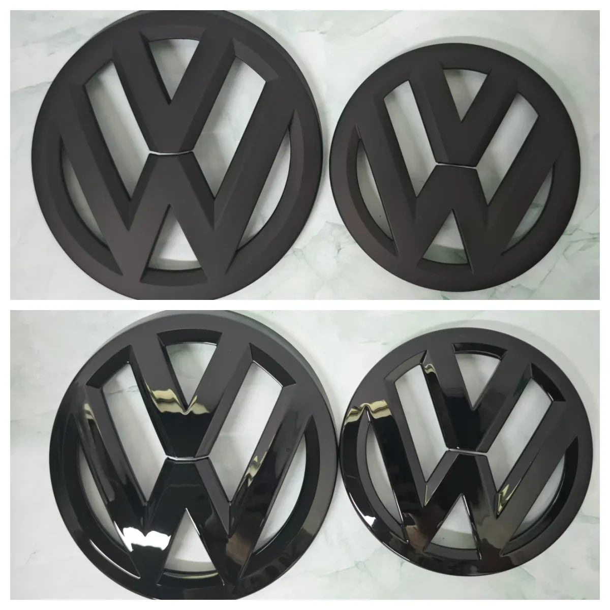 Emblema 3D Negro para Volkswagen Golf y Polo MK6-MK7.5