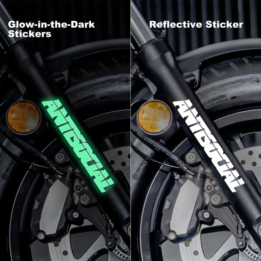 Pegatinas Reflectantes para Moto – Efecto Brillo y Protección Antirayaduras