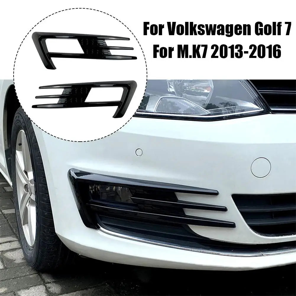 Cuchillas de viento decorativas para faros antiniebla – Compatibles con Volkswagen Golf 7 (2013-2016)
