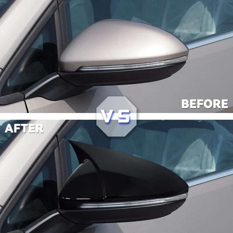 🖤 Tapas de Retrovisor en Negro Brillante – Para VW Golf MK6/MK7 GTI GTD R (2009–2020)