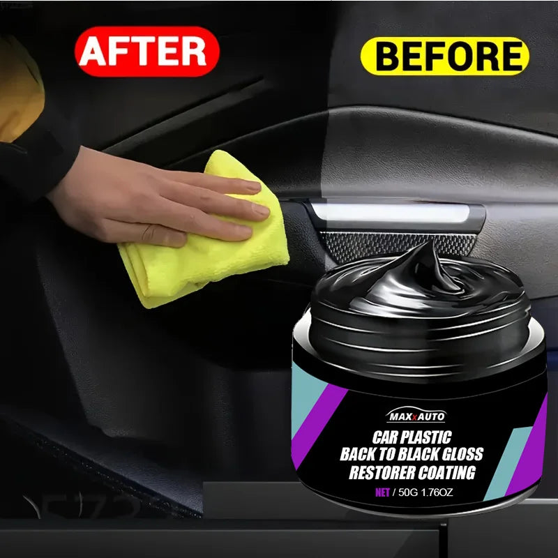 Crema Reparadora y Reacondicionadora para Cuero, Plástico y Caucho – Cuidado Interior Automotriz