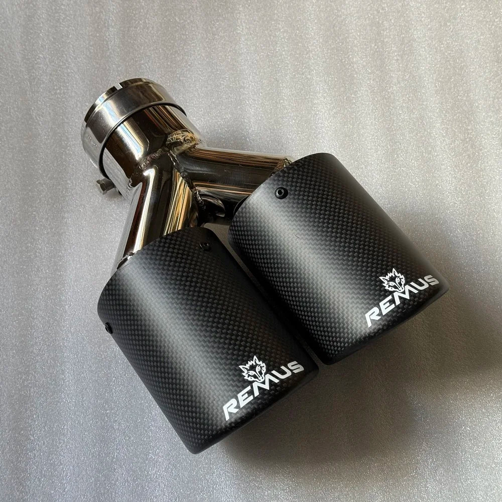 Colas de escape Remus (Negro)