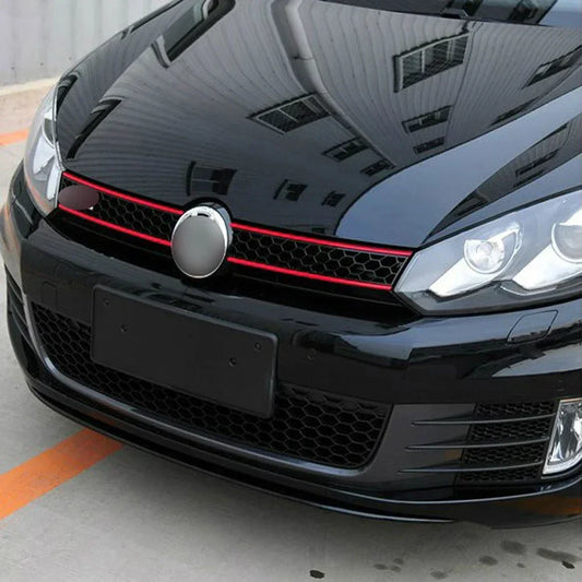Juego de Tiras Reflectantes para Parrilla y Capó – Compatible con VW Golf 6/7 y Polo