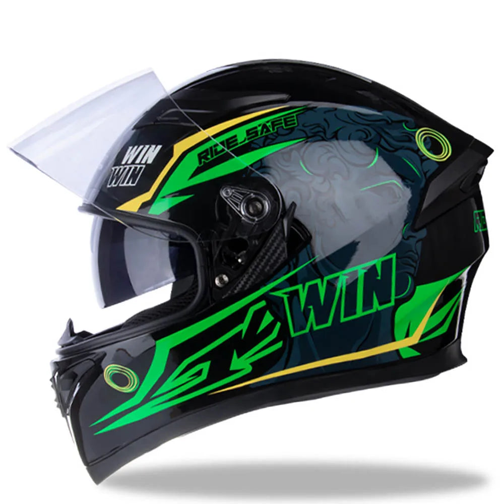 Casco Integral HELMET Seguridad, Estilo y Versatilidad en Cada Ruta