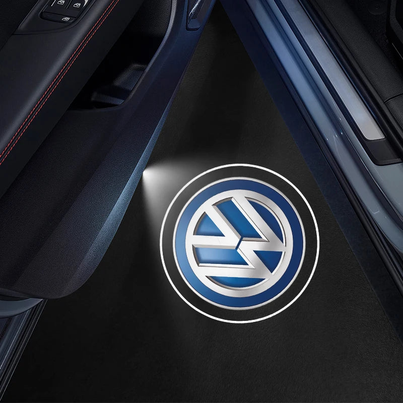 Luz de Bienvenida LED con Logo Proyector – “Ghost Shadow” para Puertas de Coche Volkswagen