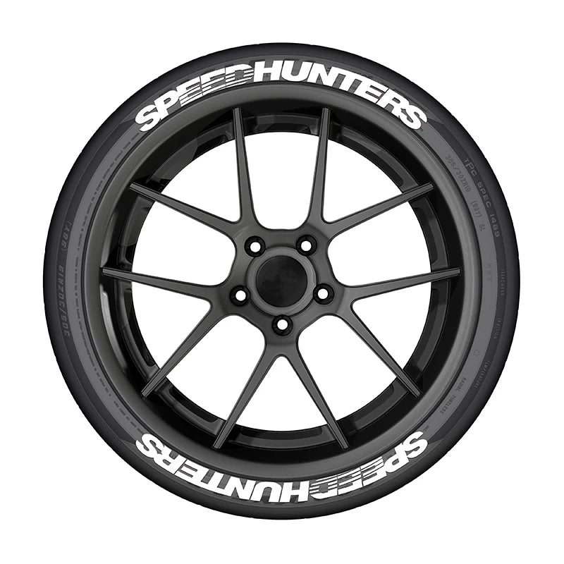 🔥 Set de 2 Pegatinas 3D para Neumáticos – SPEEDHUNTERS