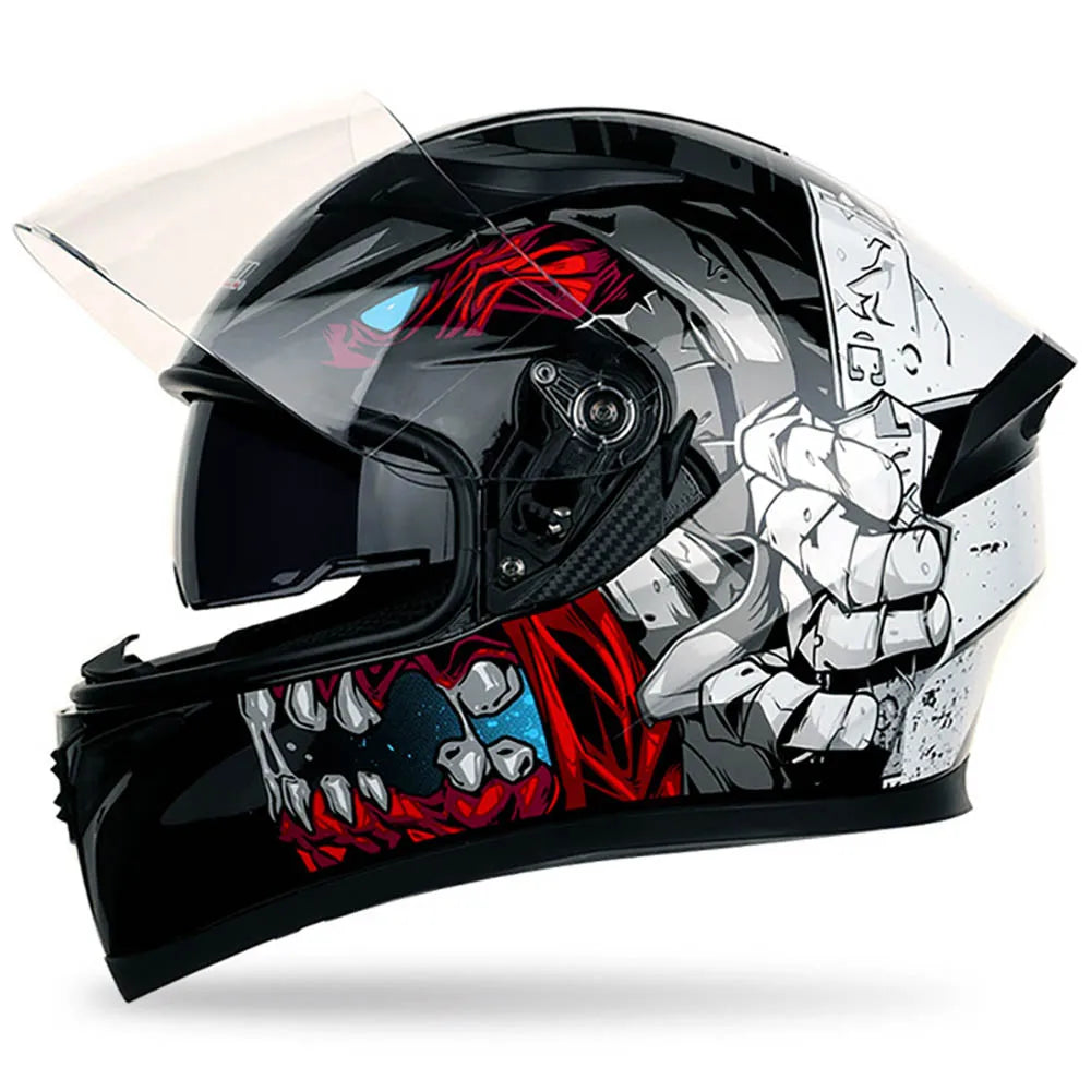 Casco Integral HELMET Seguridad, Estilo y Versatilidad en Cada Ruta