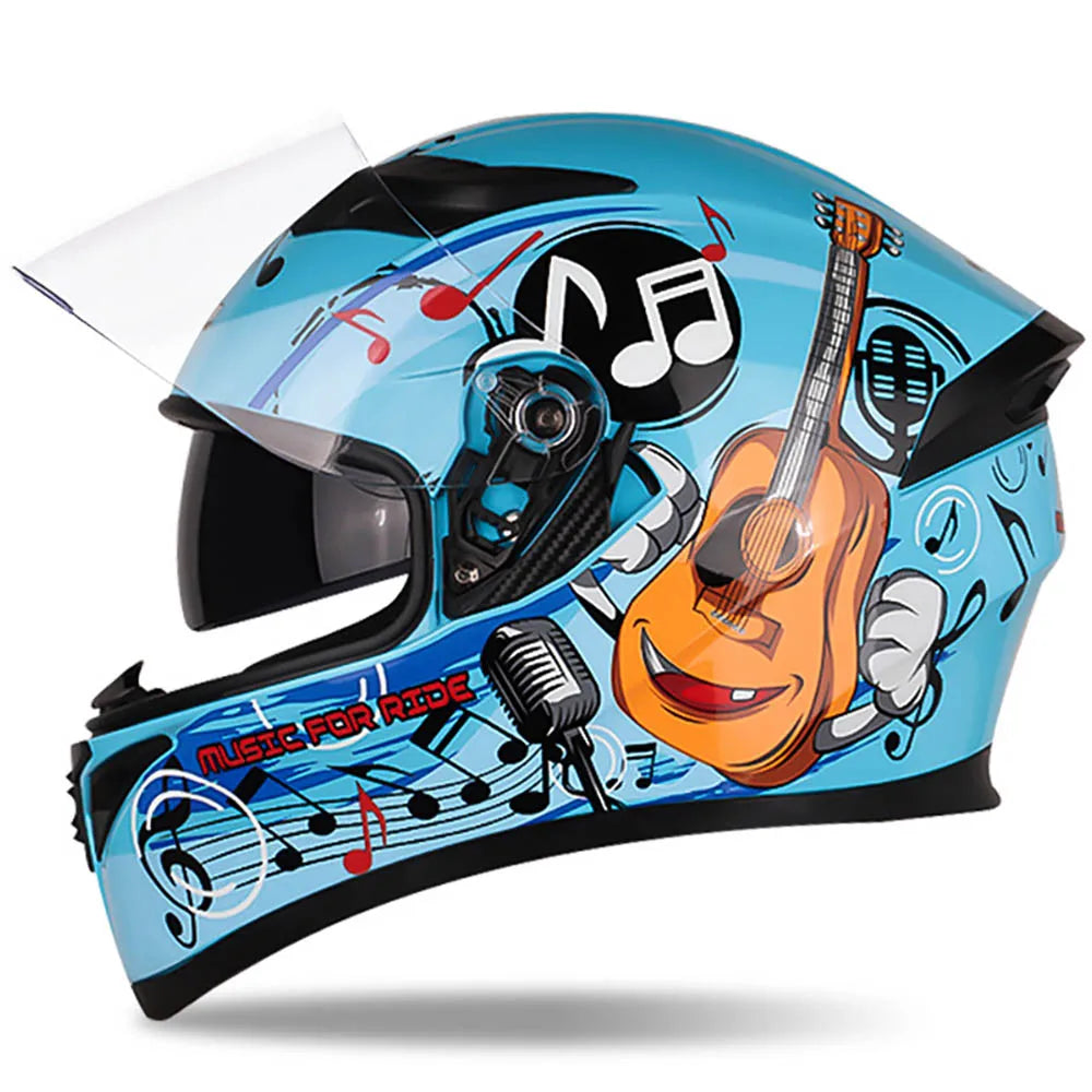 Casco Integral HELMET Seguridad, Estilo y Versatilidad en Cada Ruta