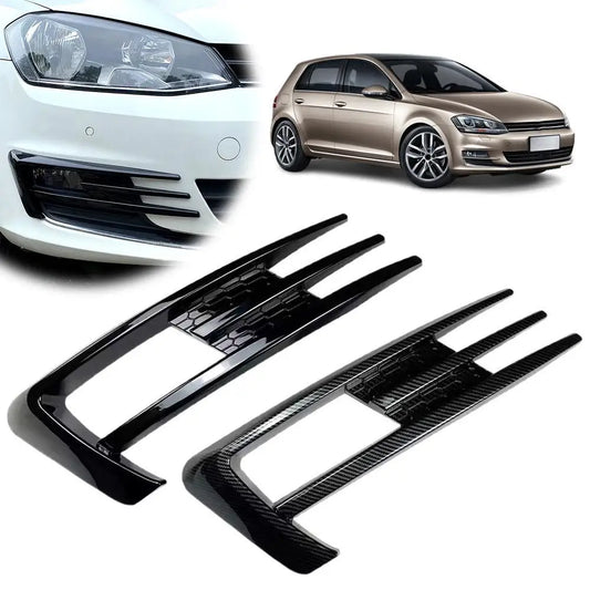 Cuchillas de viento decorativas para faros antiniebla – Compatibles con Volkswagen Golf 7 (2013-2016)