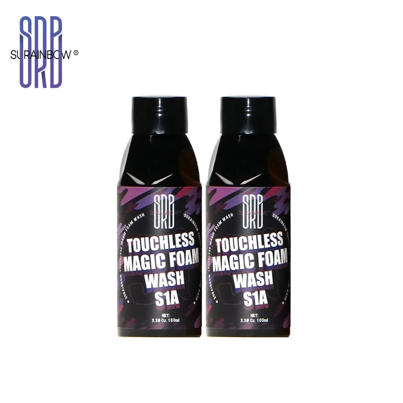 Champú Rosa Espumoso 2 en 1 con Cera – Lavado Extremo para Carrocería (100 ml)