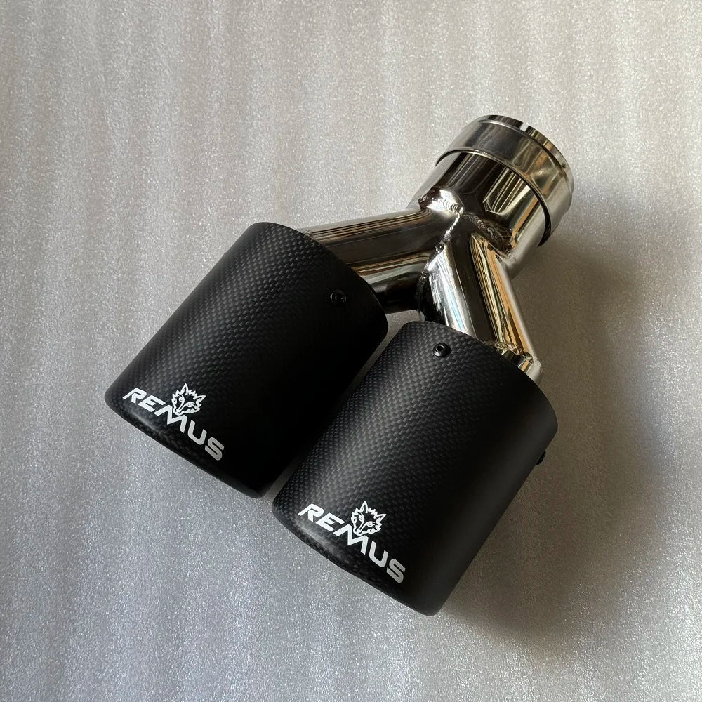 Colas de escape Remus (Negro)