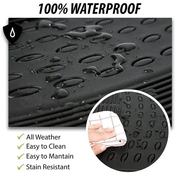 Alfombrillas de Goma para Coche – Universales, Recortables y Resistentes a Todo Clima