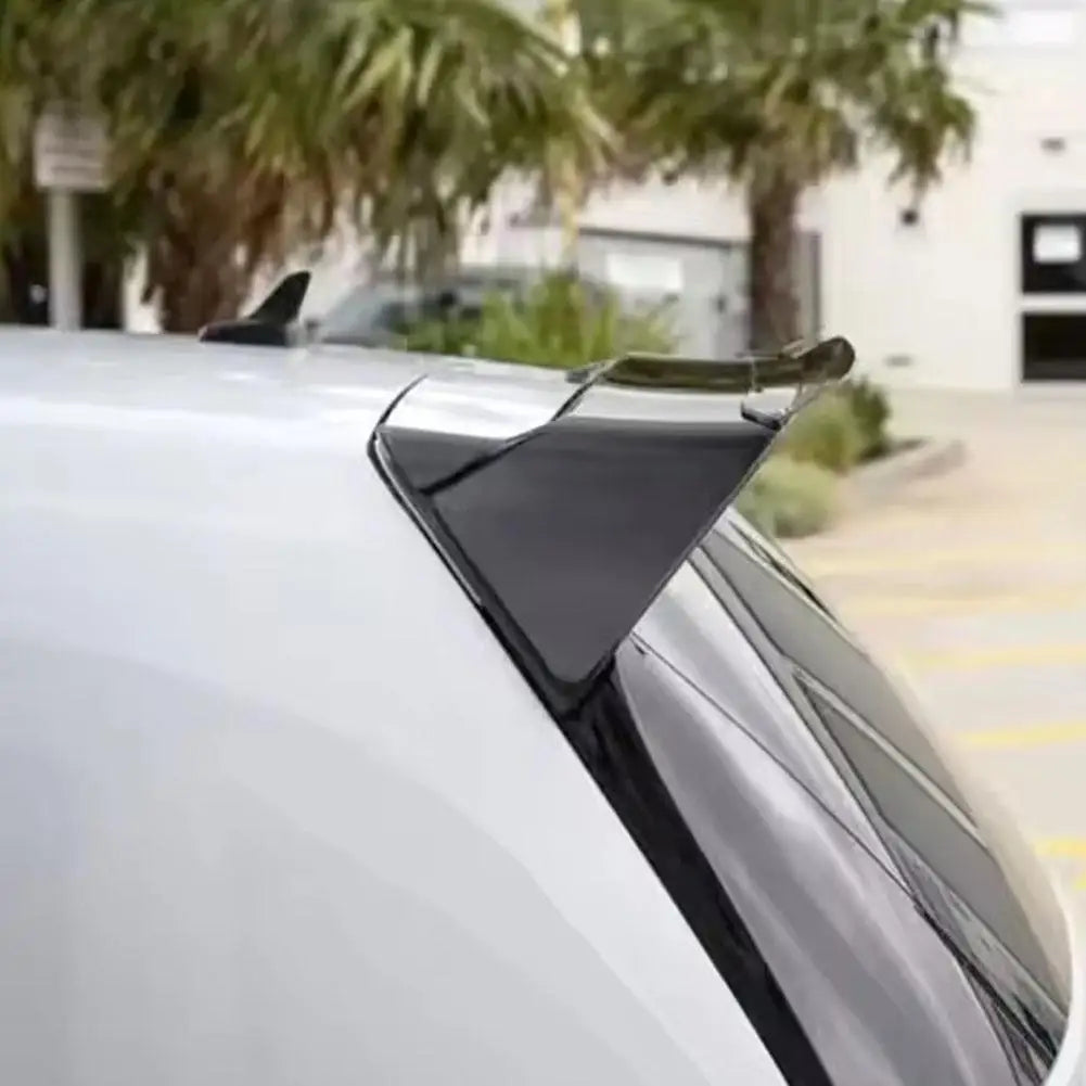 Juego de 2 extensiones tipo flap para alerón trasero compatibles con VW Golf 6 7 For 6 7 7.5 R GTD/I R-LINE