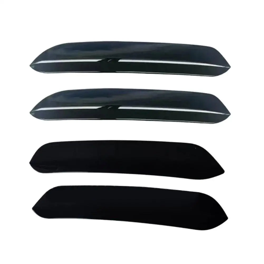 Juego de 2 extensiones tipo flap para alerón trasero compatibles con VW Golf 6 7 For 6 7 7.5 R GTD/I R-LINE
