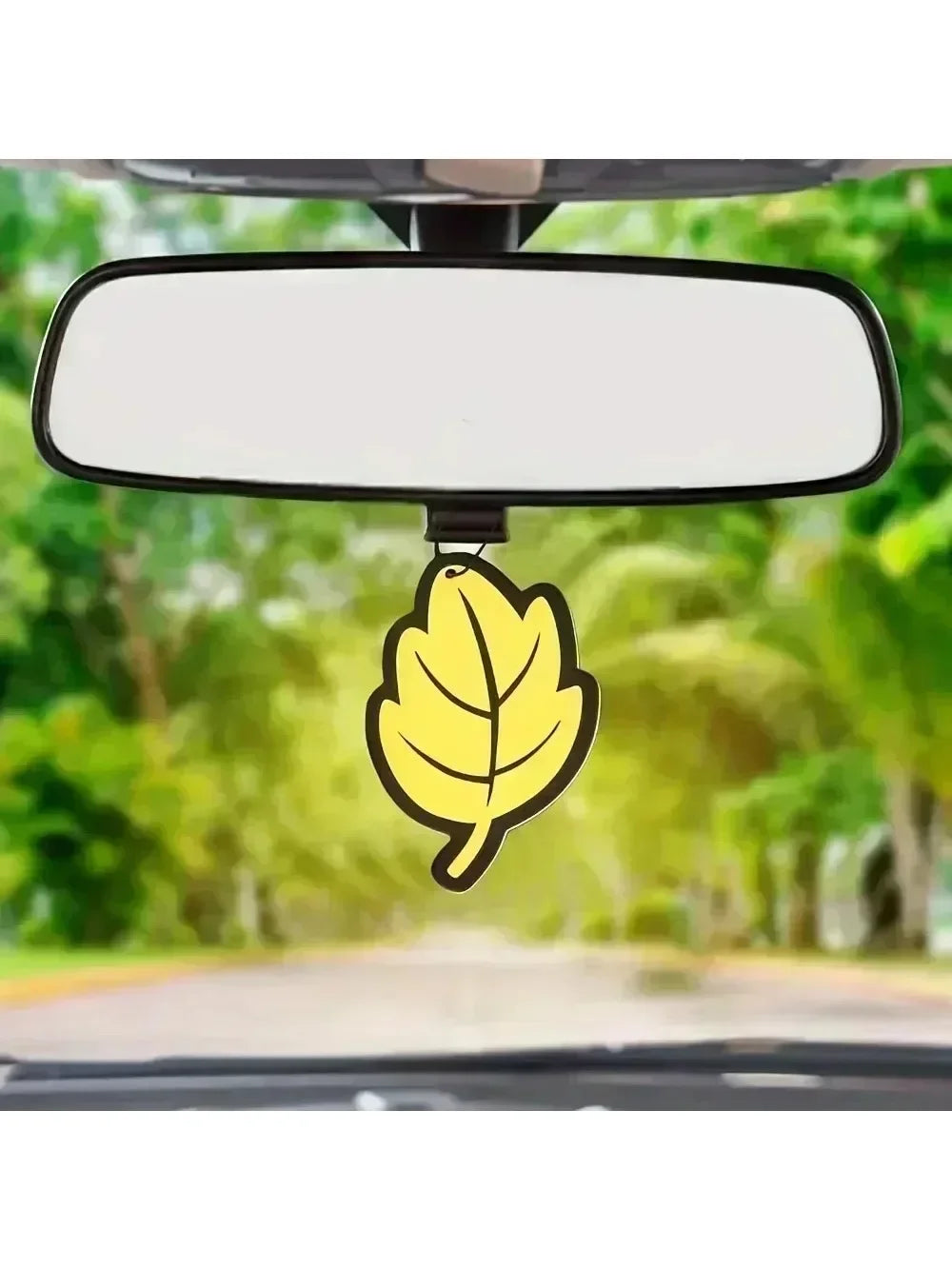 🍓 Ambientador Colgante para Coche – Forma de Hoja | Aromas Naturales