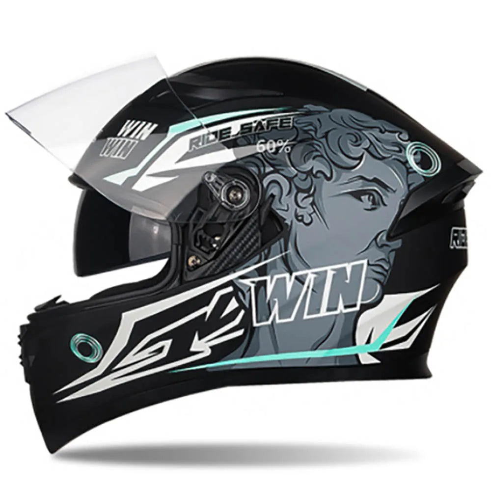 Casco Integral HELMET Seguridad, Estilo y Versatilidad en Cada Ruta