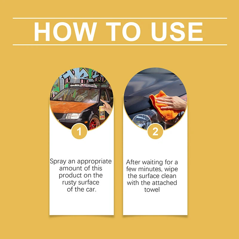 Spray Removedor de Óxido y Protector Anticorrosión para Coche – 100g