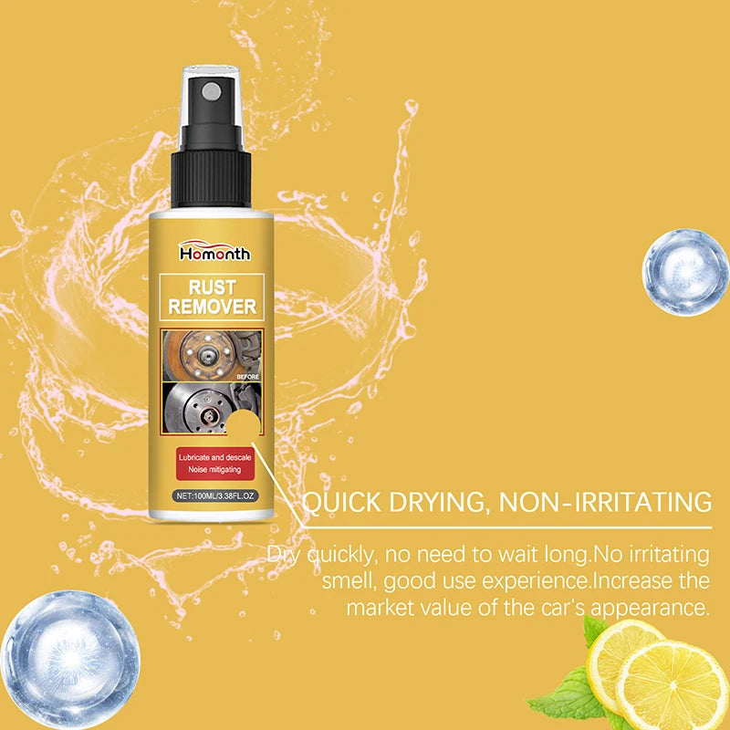 Spray Removedor de Óxido y Protector Anticorrosión para Coche – 100g