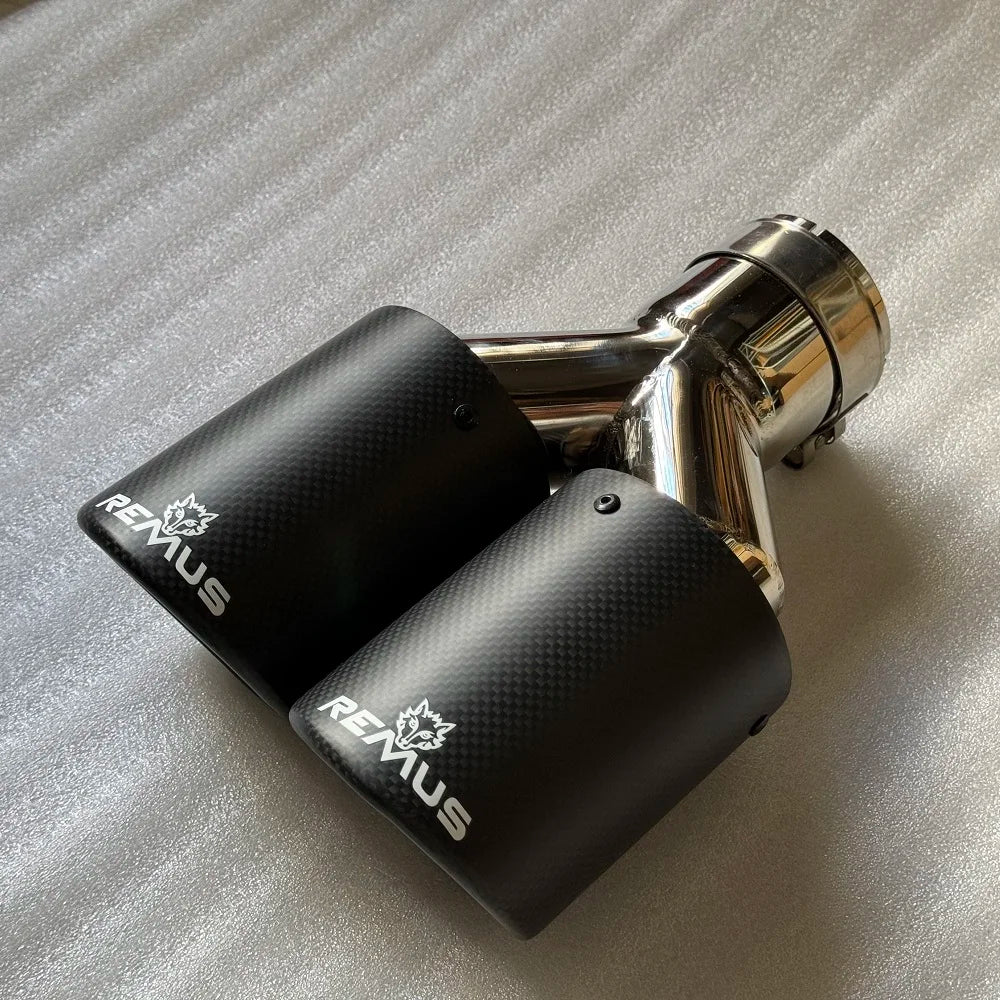 Colas de escape Remus (Negro)