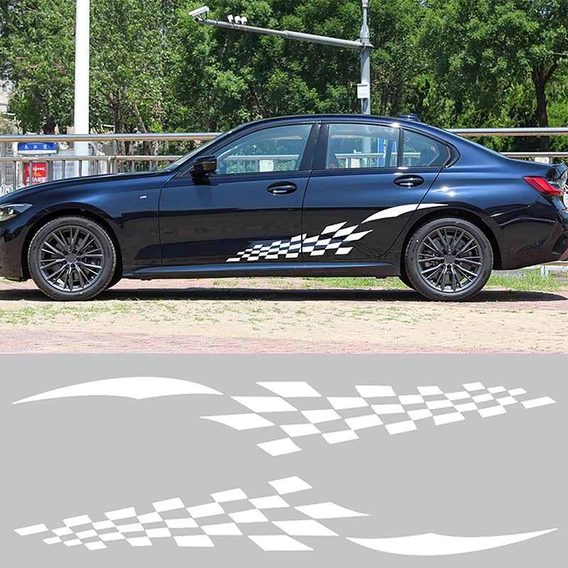 🚗 Vinilo Adhesivo Rayado para Coche – Diseño Deportivo y Personalizable
