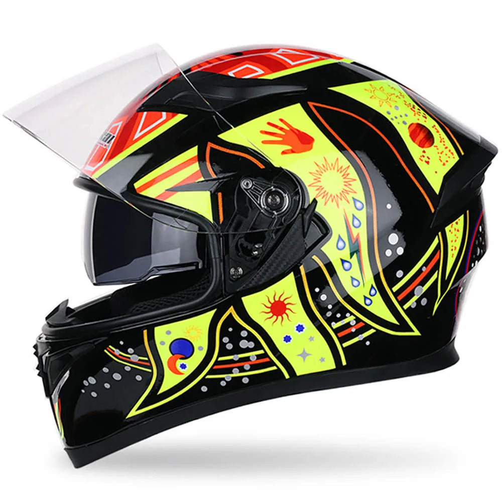Casco Integral HELMET Seguridad, Estilo y Versatilidad en Cada Ruta