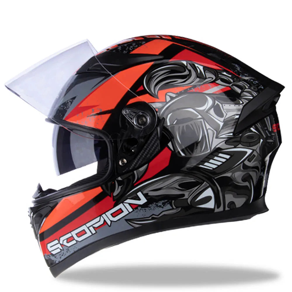 Casco Integral HELMET Seguridad, Estilo y Versatilidad en Cada Ruta
