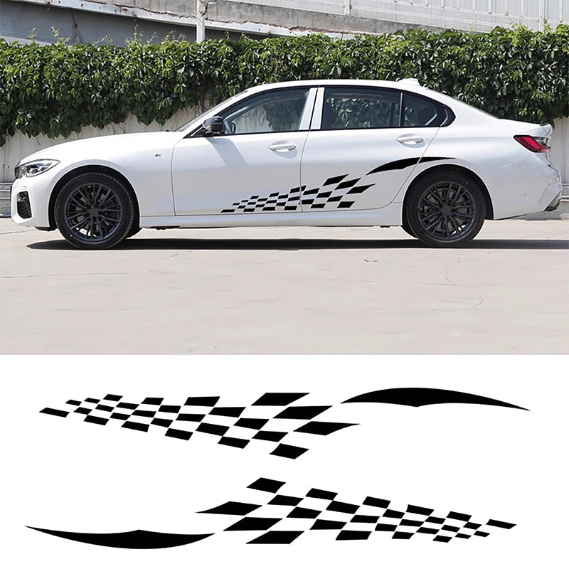 🚗 Vinilo Adhesivo Rayado para Coche – Diseño Deportivo y Personalizable