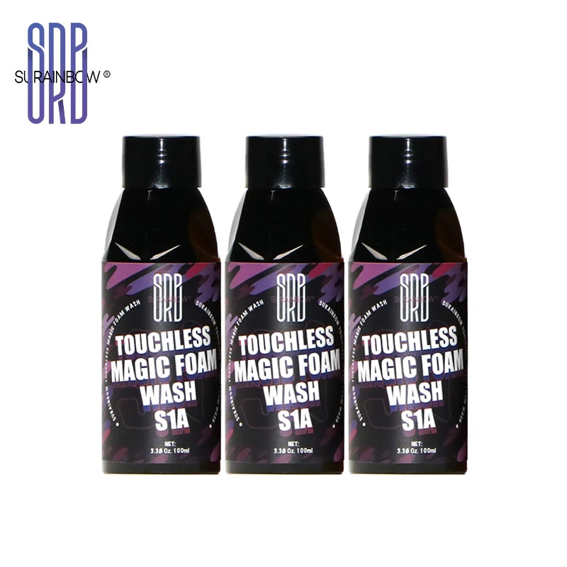 Champú Rosa Espumoso 2 en 1 con Cera – Lavado Extremo para Carrocería (100 ml)