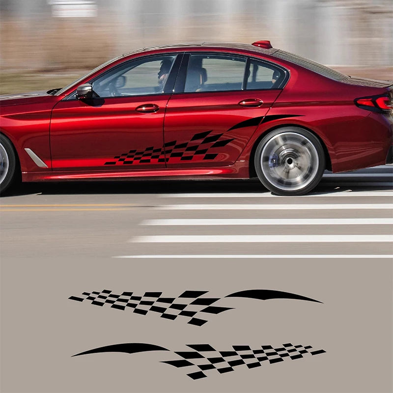 🚗 Vinilo Adhesivo Rayado para Coche – Diseño Deportivo y Personalizable