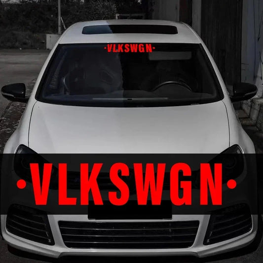Pegatina “VLKSWGN” – Vinilo Decorativo para Carrocería (Disponible en varios colores y tamaños)