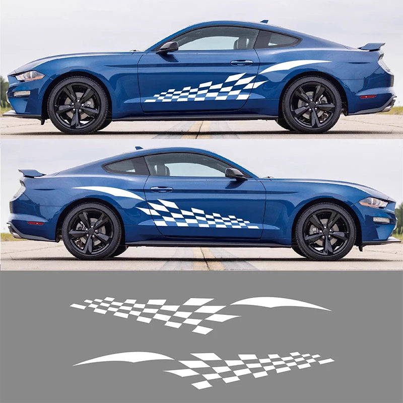 🚗 Vinilo Adhesivo Rayado para Coche – Diseño Deportivo y Personalizable