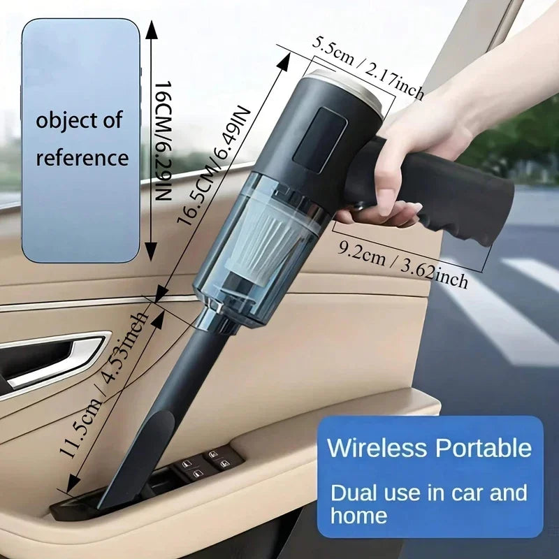 Mini Aspirador 3 en 1 Recargable por USB – Compacto, Potente y Multifuncional