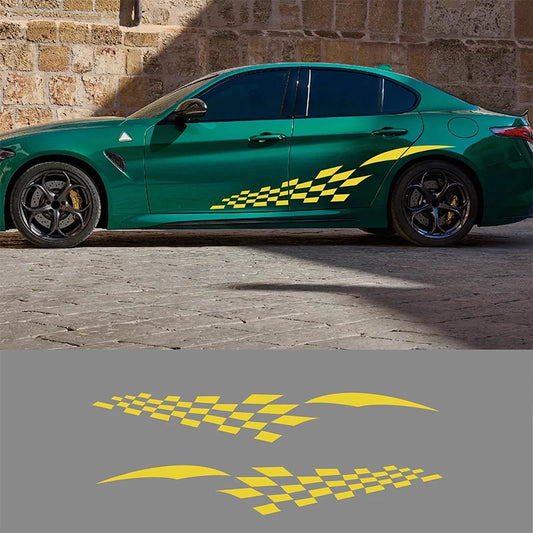 🚗 Vinilo Adhesivo Rayado para Coche – Diseño Deportivo y Personalizable